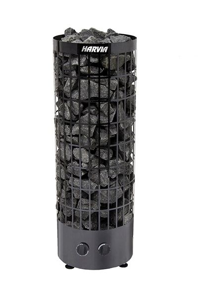 Электрическая печь Harvia Cilindro PC70 Black Steel (встроенный пульт)