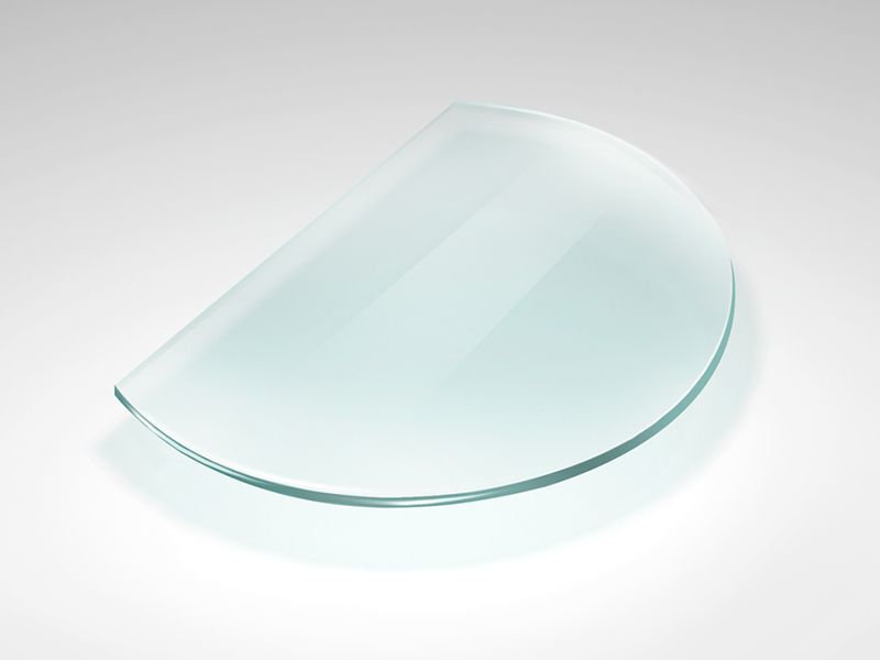Лист стеклянный напольный прозрачный СП4 (под печь) 1100*850 мм