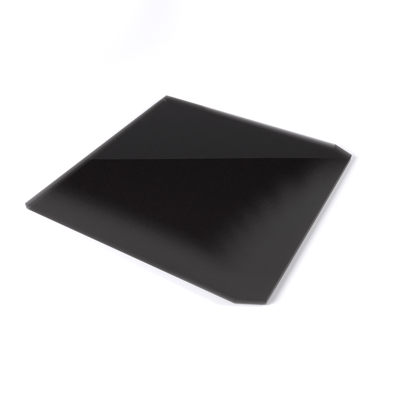  стеклянный напольный BLACK под печь (СП-2) 1100х1100х8 мм 12 221. .