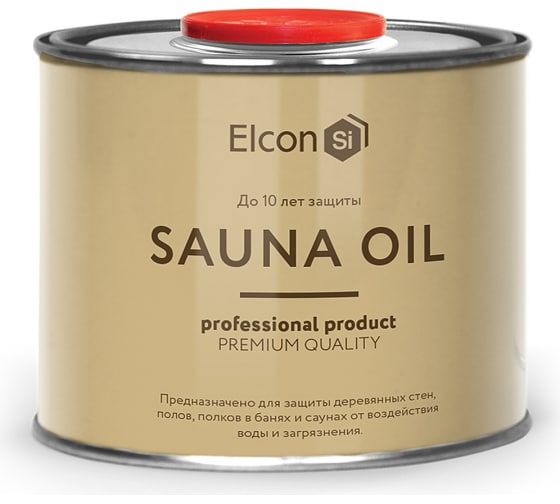 Масло для полков Elcon Sauna Oil 0,5 л.