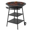 Чугунный Fantastic Grill Везувий Ø 700 (чаша+подставка+плита Gurman Ø700+крышка) 35810