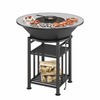 Fantastic Grill Везувий Ø 1000 (чаша+подставка+плита+решетка чугунная"СТЕЙК" Ø 450мм+крышка) 60290