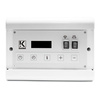 Цифровой пульт управления к электрокаменкам Karina Case C15 White до 15 кВт 17900