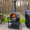 Садовая чугунная печь Legenda Garden с основанием из немецкого шамота 49090