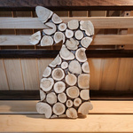 Панно из можжевельника