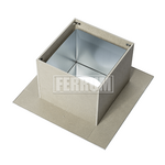 Потолочно-проходной узел для дымохода