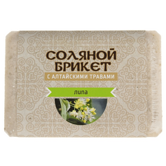 Соляной брикет "Соляная баня" с Алтайскими травами "Липа" 1,35 кг 220