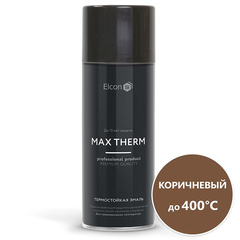 Термостойкая эмаль ELCON 520 мл аэрозоль коричневая до 400 °С 368