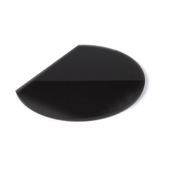 Лист стеклянный напольный BLACK под печь (СП-4) 1100х850х8 мм 8080