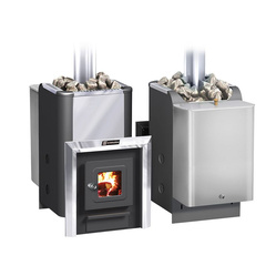 Ермак-Элит 20-C с навесным баком INOX 40 л. печь для бани нержавейка 38490
