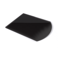 Лист стеклянный напольный BLACK под печь (СП-5) 1100х850х8 мм 8080