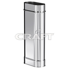 Гильза овальная L - 0,5 м Craft Oval AISI 316L/нерж. 0,5 мм 2783