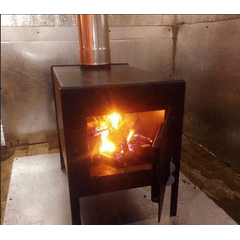 Мини печь - буржуйка до 70 м3