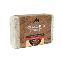 Соляной брикет "Соляная баня" с Алтайскими травами "Эвкалипт" 1,35 кг 220
