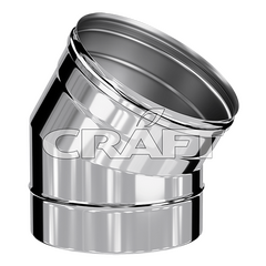Колено 30° Craft HF AISI 316L/нерж. 0,8 мм 1659