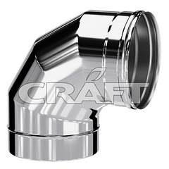 Колено 90° Craft HF AISI 316L/нерж. 0,8 мм 2276