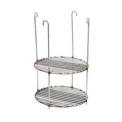 Этажерка 2-х ярусная для тандыра диаметр 220 мм
