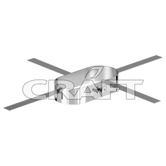 Хомут дистанционный Craft Oval AISI 316L/нерж. 0,5 мм 1000