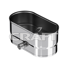 Конденсотоотвод боковой Craft Oval AISI 316L/нерж. 0,5 мм 1768