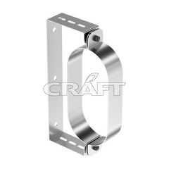 Крепление к стене для овала Craft Oval AISI 316L/нерж. 0,5 мм 1075