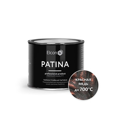 Термостойкая патина для металла Elcon Patina красная медь 0,2 кг 696