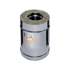 Сэндвич Ferrum 0,25 м AISI 430/ нерж. 0,5 мм + оцинкованная сталь 1272