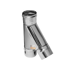 Тройник 135° Ferrum AISI 430/нерж.0,5 мм 2185