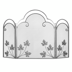 Каминный экран  C 330 черный 11230
