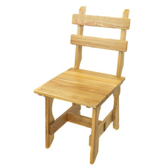 Стул со спинкой дуб лакированный