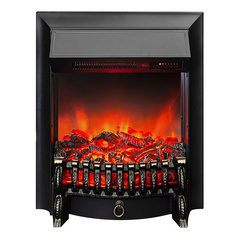 Электроочаг Fobos Lux Black RC с пультом 18890