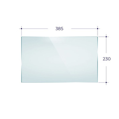 Стекло Везувий KZ-14 (0,385*0,230) 4340