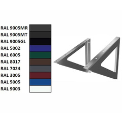 Консоль (2 шт.) (AISI 430/1,5мм) RAL 1720