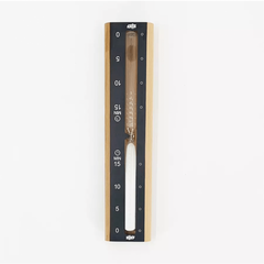 SG-1 BLACK Песочные часы 15 минут белый песок 1800