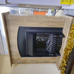 Электрокамин Mona R  STD с очагом Fobos Lux Black 45450