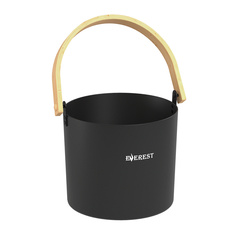 Ведро Everest 5л алюминий ( TG-44 black ) 3450