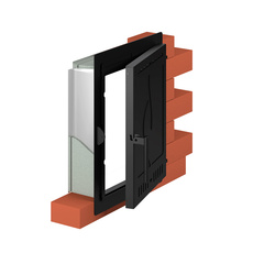 Тоннель монтажный под дверки 320,321 Эверест (М) 324*413*120 мм 6739