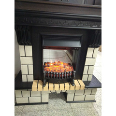 Электрокамин Stone STD AO с очагом Fobos Lux Black 41300