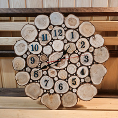 Часы из можжевельника 2580