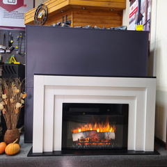 Электрокамин Simile​ WT с очагом Mirage 25, звуковая имитация 43300