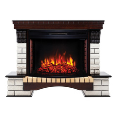 Электрокамин Country 33AO c очагом Firespace 33 S IR с LED подсветкой 76850