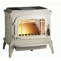 Bradford печь камин чугунный слоновая кость