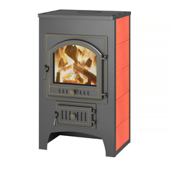 ПК-01 (205) печь-камин до 200м3 красный 55990
