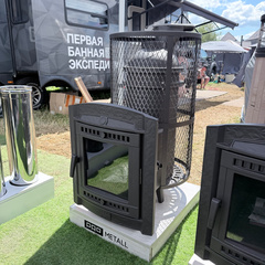 Атмосфера XL сетка нержавейка печь для бани чугунная 