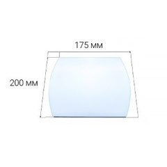 Стекло Везувий для печи Триумф 0,200х0,175 1660