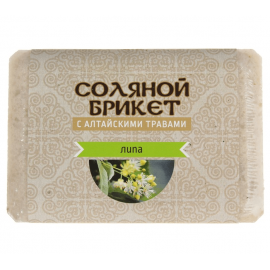 Соляной брикет "Соляная баня" с Алтайскими травами "Липа" 1,35 кг