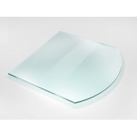 Лист стеклянный напольный прозрачный СП3 (под печь) 1100*1100 мм