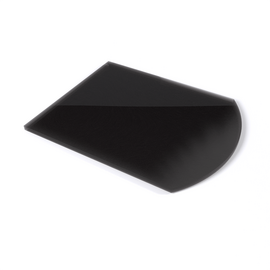 Лист стеклянный напольный BLACK под печь (СП-5) 1100х850х8 мм 8080