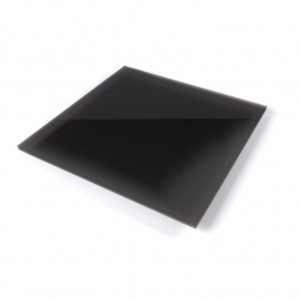 Лист стеклянный напольный под печь BLACK (СП-1) 1100х1100х8 мм