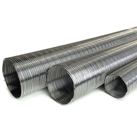 Воздуховод гофрированный нерж. сталь 1 м