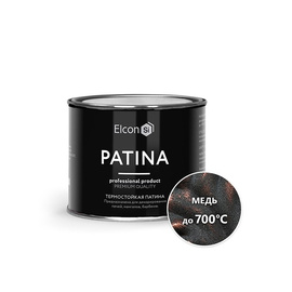 Термостойкая патина для металла Elcon Patina медь 0,2 кг 696